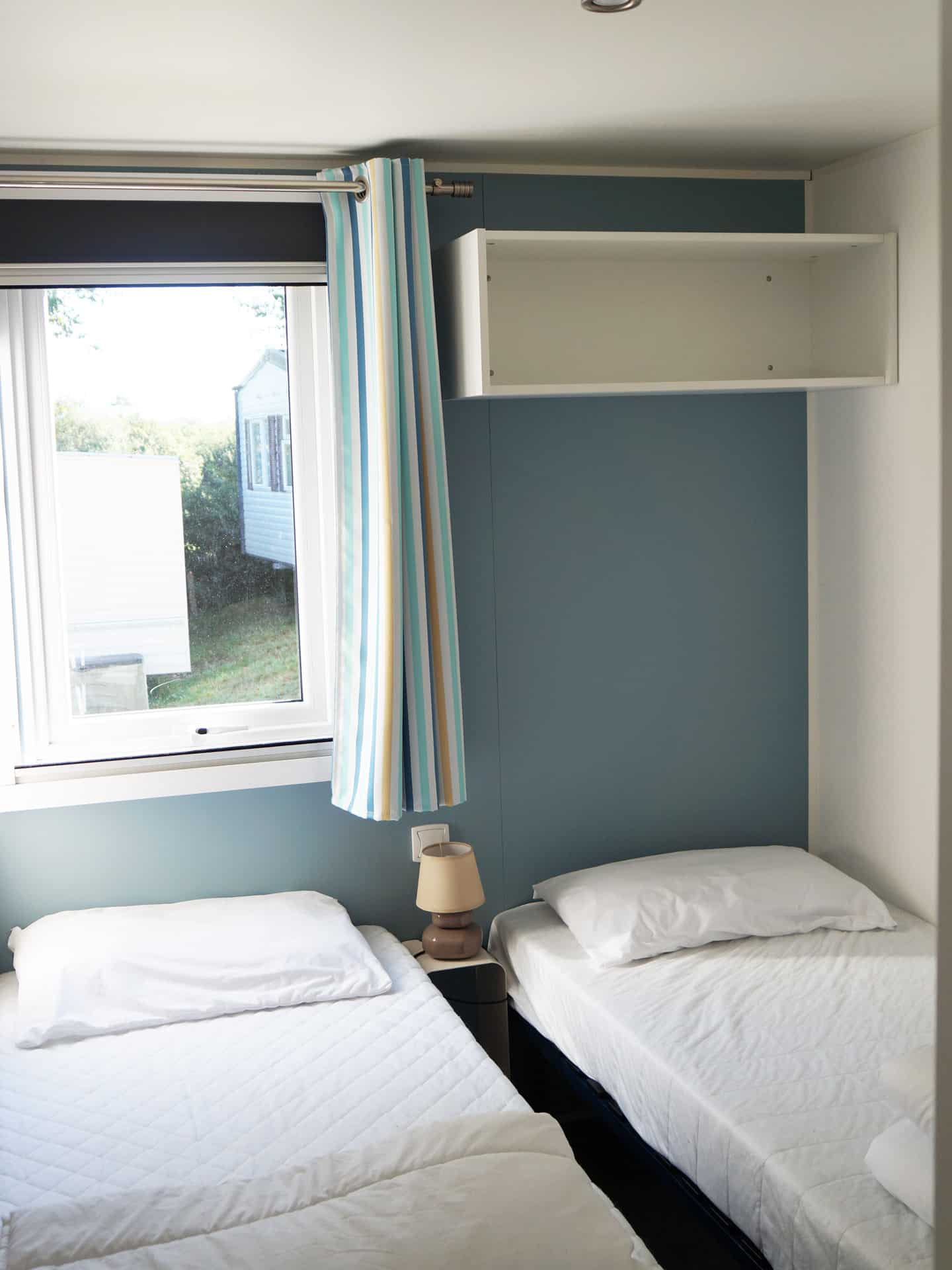 Chambre deux lits Finistère Sud